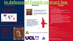 In defence of French Contract Law