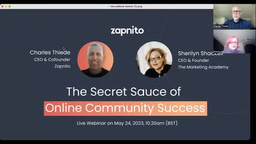 On-Demand Fireside Chat: The Secret Sauce Between Success and Failure in an Online Community