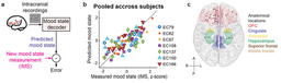Mood variations decoded from multi-site intracranial human brain activity
