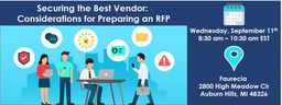 Global Mobility Event: “Securing the Best Vendor: Considerations for Preparing an RFP.”