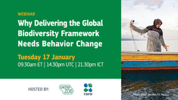 Why delivering the Global Biodiversity Framework needs Behavior Change