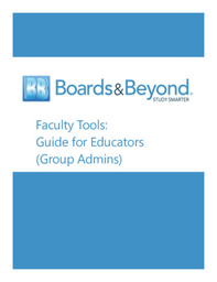 Faculty Tools - Guide for Educators (Group Admins) - Boards & Beyond