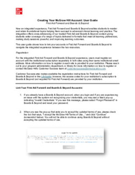 McGraw Hill Common Login User Guide