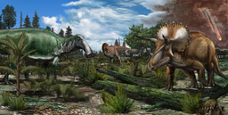 Long-term climatic changes did not cause the extinction of non-avian dinosaurs