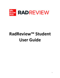 RadReview Student Guide