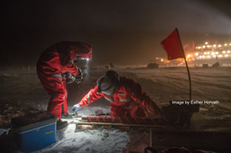 From the MOSAiC sea-ice drift: Genome-resolved Metagenomics of the central Arctic Ocean 