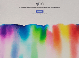 qTLC.app - an educational platform to perform analytical chemistry with your smartphone. 