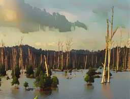 Interaction between waves and vegetation