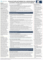 Rosie Sourbut: Understanding the associations and the environment of the foodbank