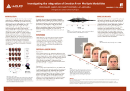 Layla Kouara - Investigating the Integration of Emotion From Multiple Modalities