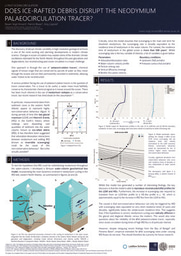 Does Ice-Rafted Debris Disrupt the Neodymium Palaeocirculation Tracer?