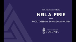 In Conversation with Neil A. Pirie