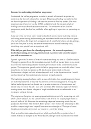 Laidlaw Leadership Final Report