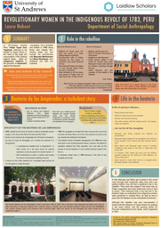 Revolutionary Women in the Indigenous Revolt of 1783, Peru (Poster)