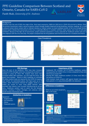 PPE Guideline Comparison Between Scotland and Ontario, Canada for SARS-CoV-2