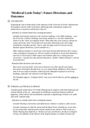 ‘Medieval Leeds Today’: Future Directions and Outcomes