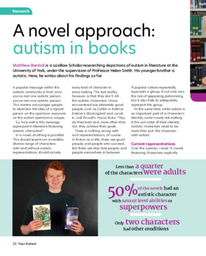 A novel approach: autism in books