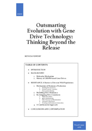 Outsmarting Evolution with Gene Drive Technology: Thinking Beyond the Release