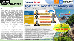 Call for Book Chapters: Dynamic Coasts of Malaysia— Advances in Asian Human-Environmental Research Series