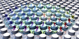 Shearing water writes memories in liquid crystals