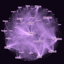 Asimov's Foundation - Turning a Data Story into an NFT Artwork