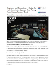 Laidlaw Research Essay - Emptiness and Technology