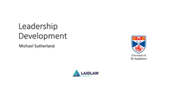 Leadership Development: Video