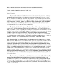 Marika's Wobbly People Pole: Personal Growth and Leadership Development