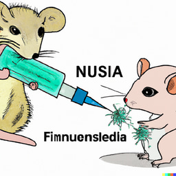 Alliterative vaccines for influenza: DNA NA