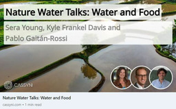 Nature Water Talks - Water and Food 