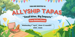 Environmental Allyship Tapas - Online free event