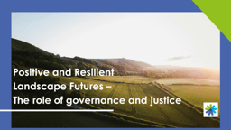 Landscape Futures - New Research Report Out Now!