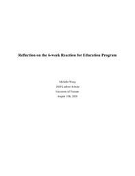 Laidlaw_Report_Michelle Wang