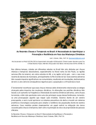 Recent Rains and Storms in Brazil: The Need to Improve Prevention and Resilience in the Face of Climate Change (original text in Portuguese)