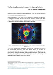 The Planetary Boundaries Crisis and the Urgency for Action_JoseEstevesBR