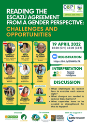 "Reading the Escazú Agreement from a gender perspective: challenges and opportunities"