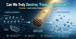 Breaking the Unbreakable: How Magnetic Spinel Ferrites are Destroying PFAS and Microplastics