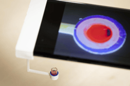 Blood coagulation testing using smartphones