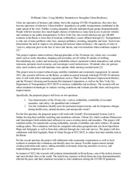 20-Minute Cities: Using Mobility Simulation to Strengthen Urban Resiliency