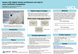 Digital nudges - Research poster