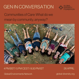 Communities of Care: What do we mean by community, anyway? - a roundtable discussion