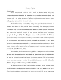 The Sachet Economy in Context: Protecting the Environment and Sociocultural Fabric of Life