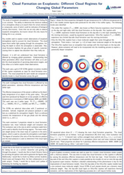 Cloud Formation on Exoplanets: Different Cloud Regimes for Changing Global Parameters Poster