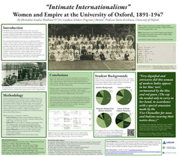"Intimate Internationalisms": Women and Empire at the University of Oxford, 1891-1947