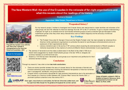 Poster for Summer One Research Project 