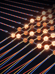 Disentangling visual concepts by embracing stochastic in-memory computing