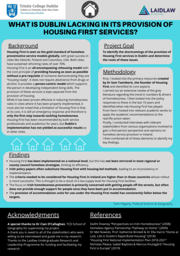 What is Dublin Lacking in its Provision of Housing First Services?