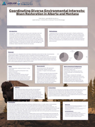 Coordinating Diverse Environmental Interests: Research Poster
