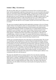 Summer 2 Blog - LIA showcase