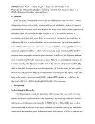Phenotypically Distinguishing Leukemia-Initiating Cells from Inert Leukemia Blasts_UPDATE2023